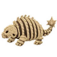 Skeletal Glyptodon