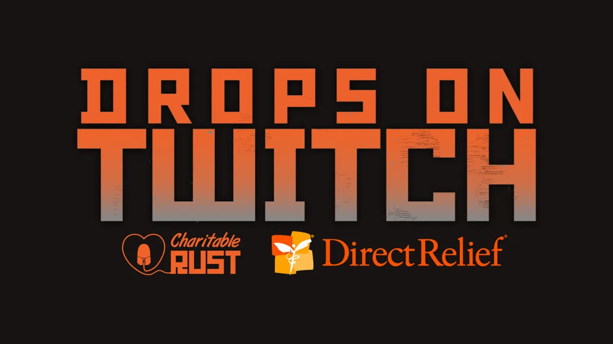 Твич-дропсы Rust: Charitable Rust