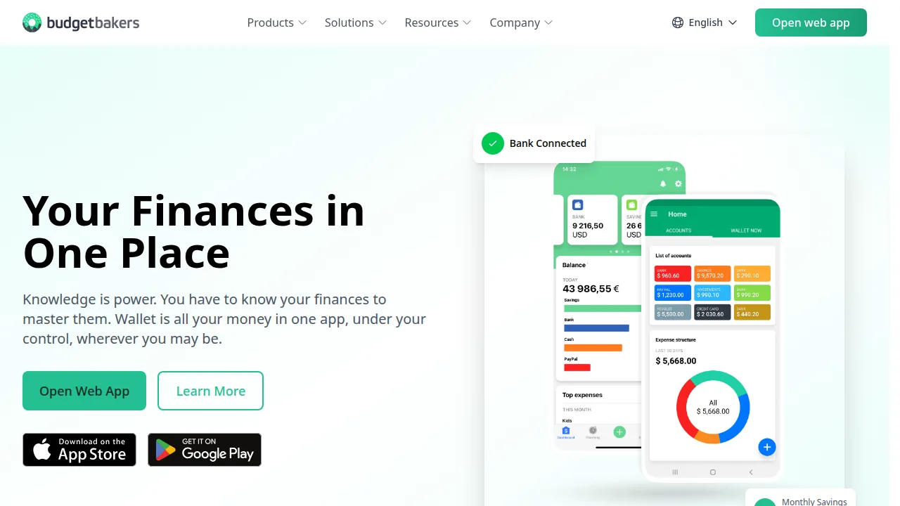 Главная BudgetBakers Wallet