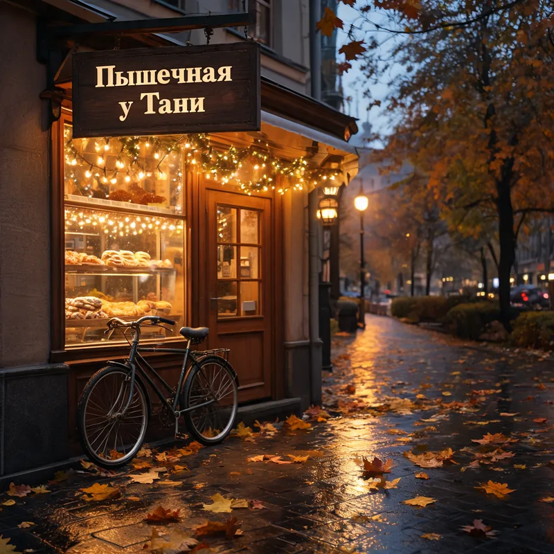 Кофейня с вывеской от Seedream 5.0 Lite
