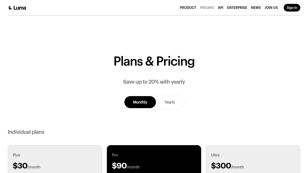 Тарифы Luma