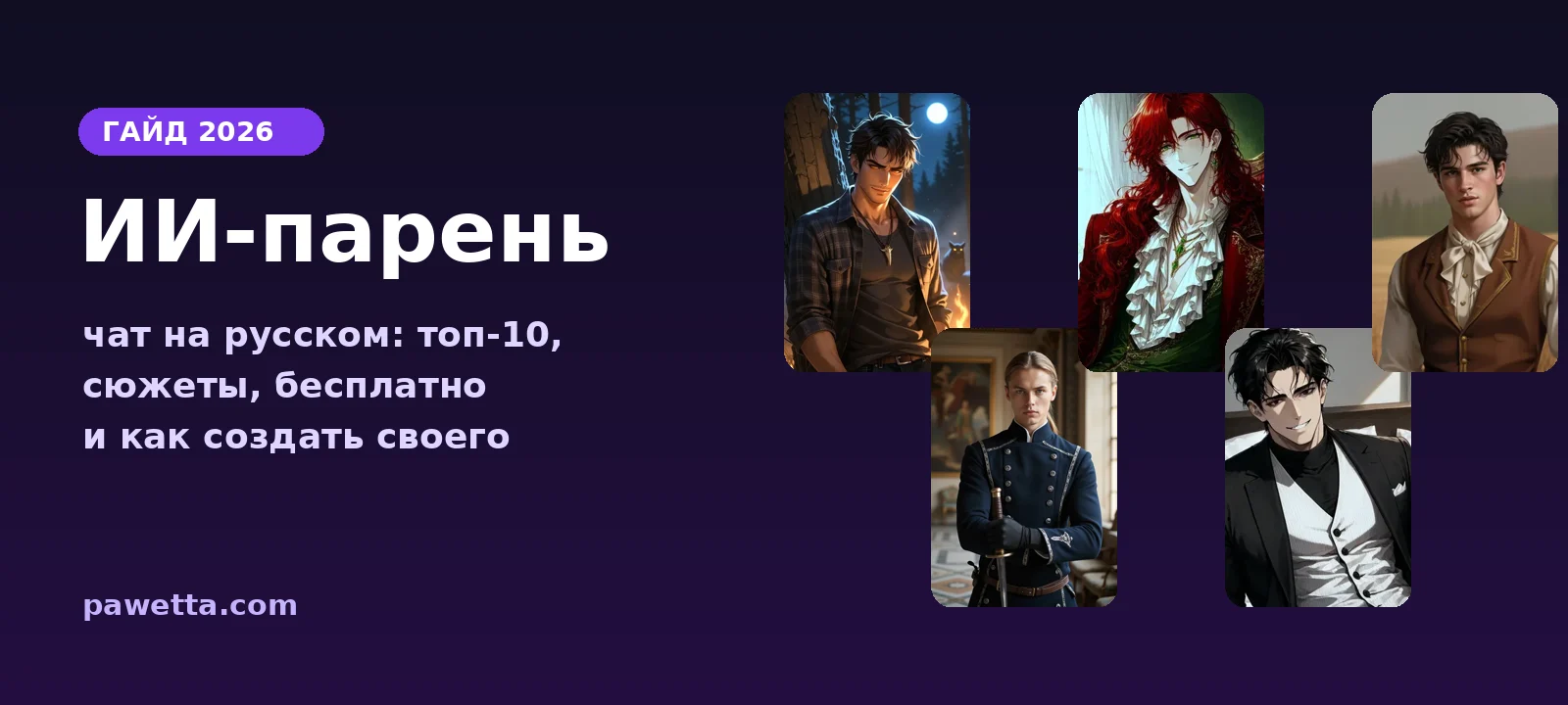 ИИ-парень: чат на русском, топ-10 сервисов, сюжеты, бесплатно и как создать своего