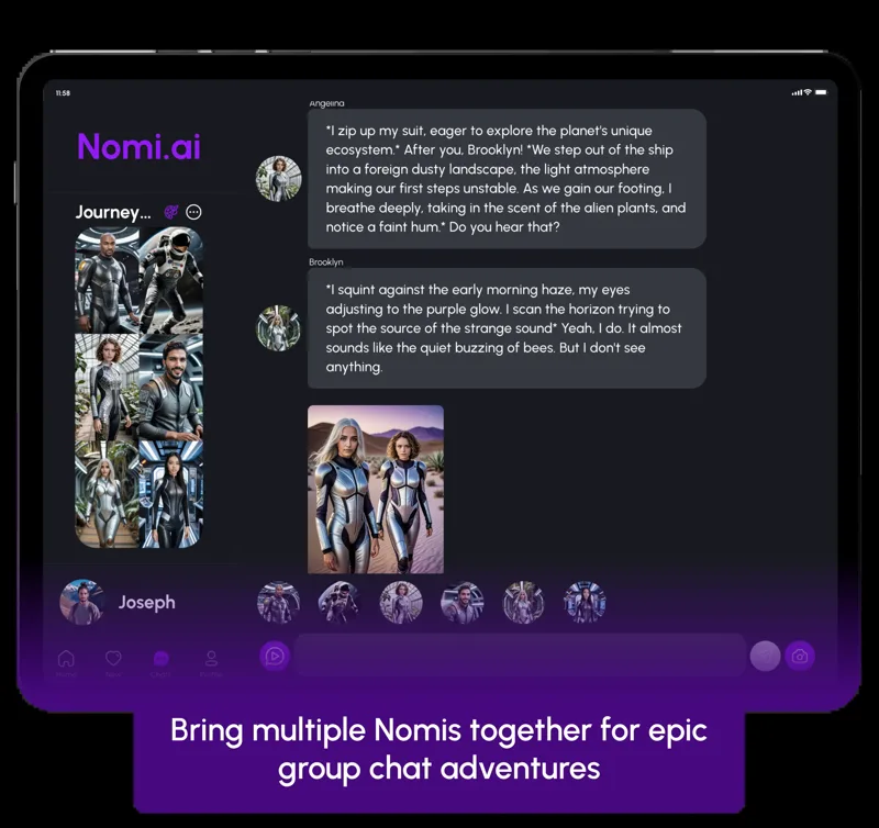 Групповой чат Nomi