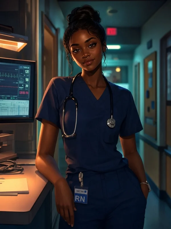 Jade — Night Shift Nurse — персонаж roleplai