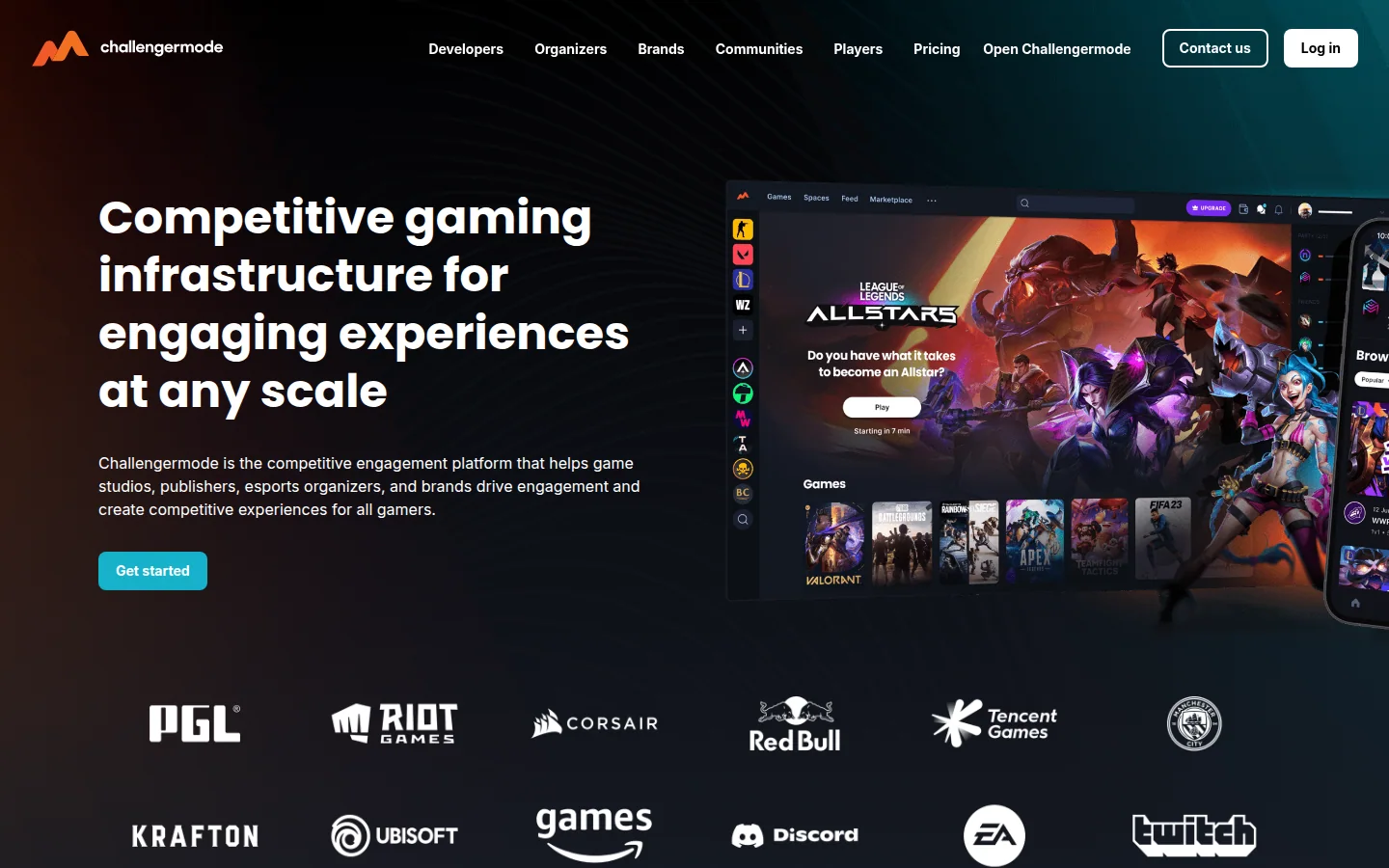 Challengermode — турнирная витрина