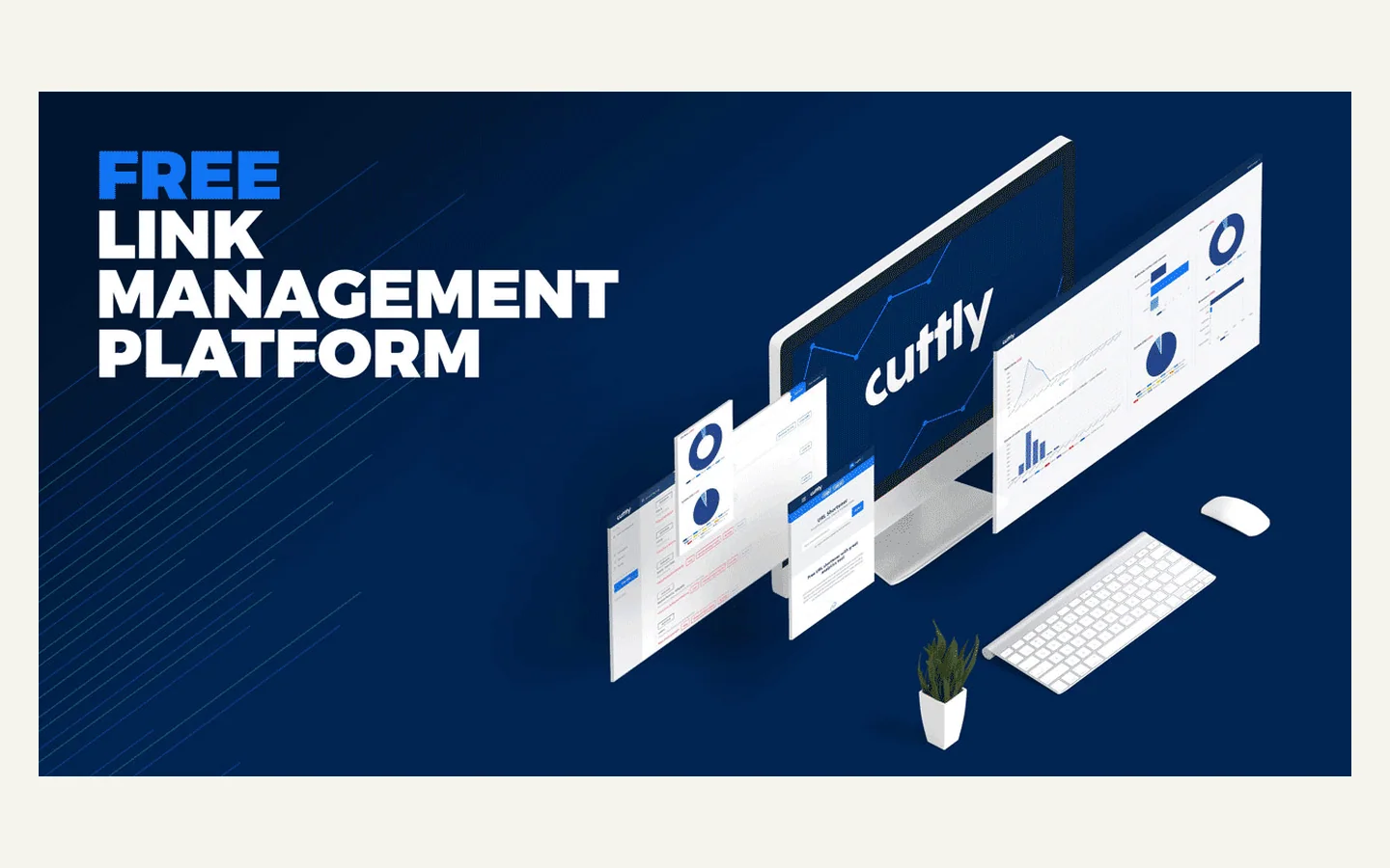 Официальная продуктовая иллюстрация сервиса Cutt.ly
