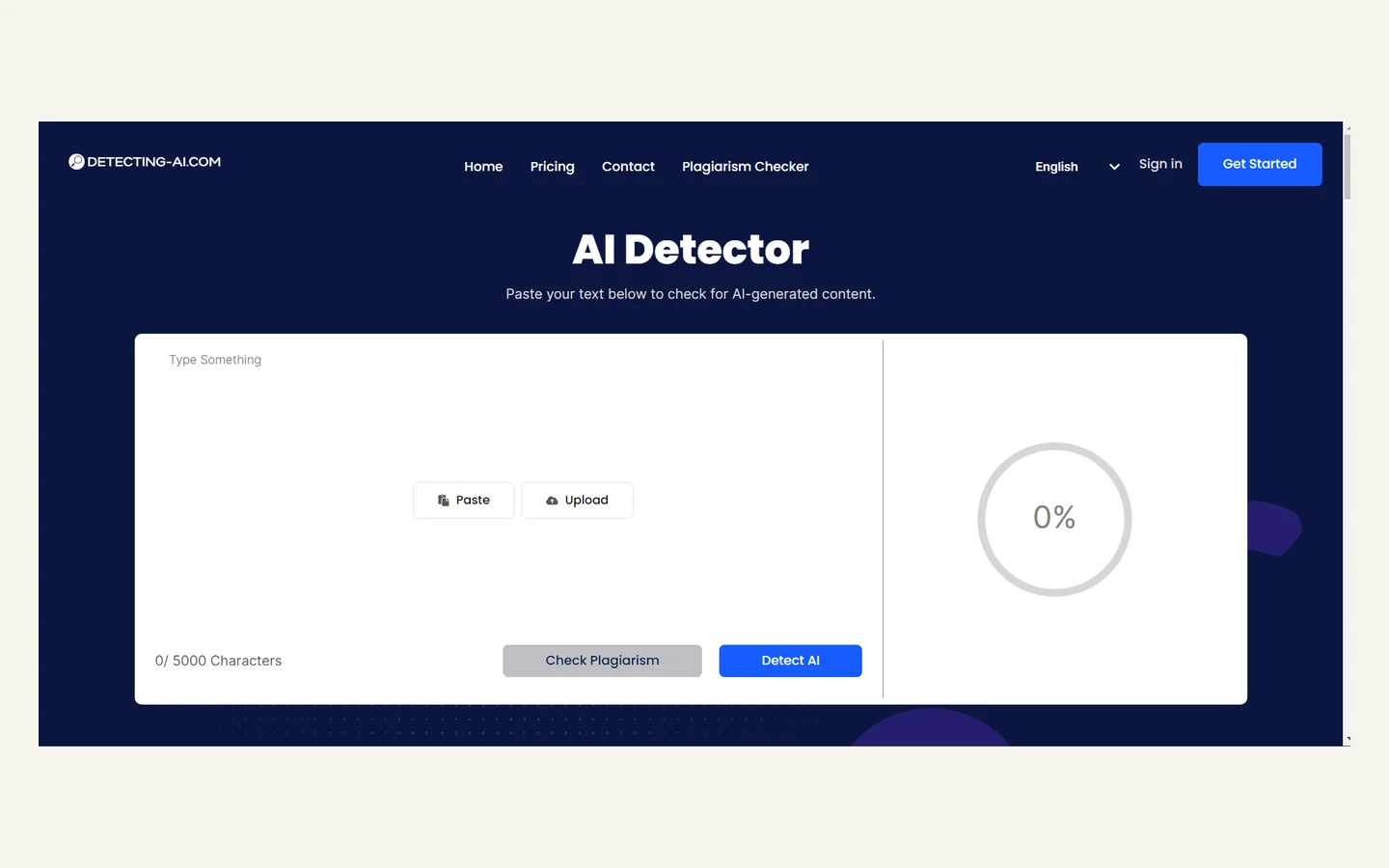 Официальная продуктовая иллюстрация сервиса Detecting-AI