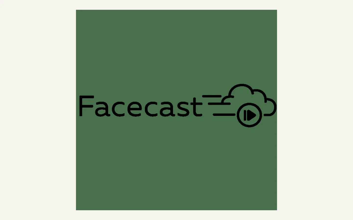 Официальная продуктовая иллюстрация сервиса Facecast