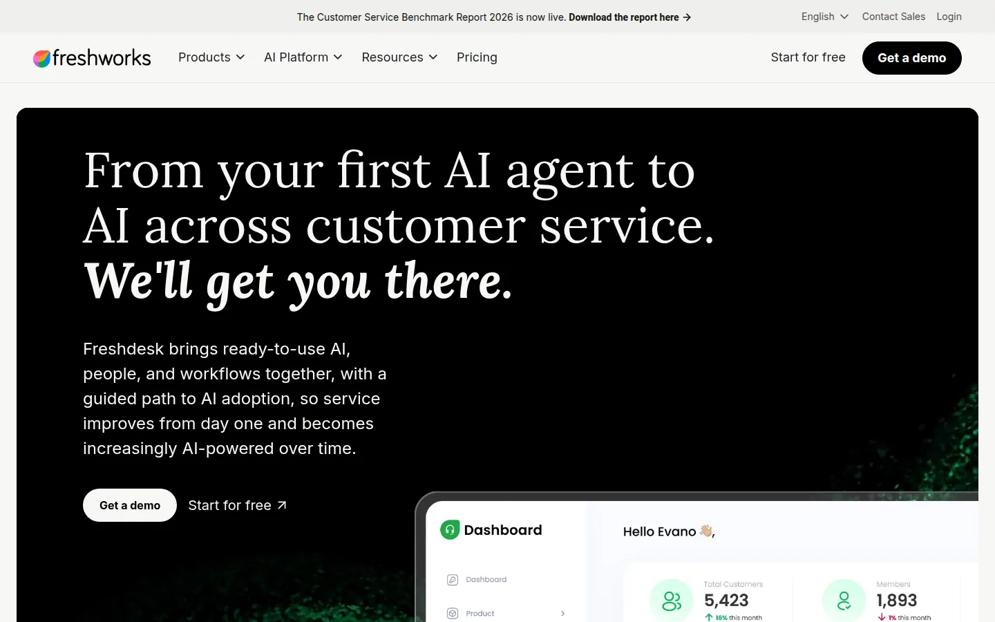 Freshdesk для клиентской поддержки