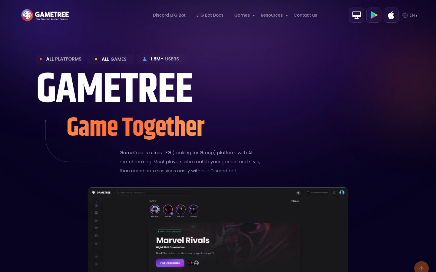 Главная GameTree