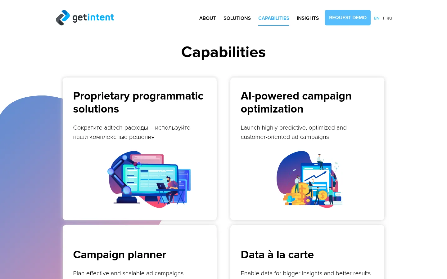 Технологии Getintent