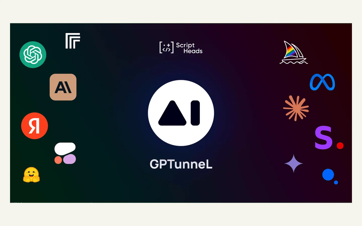 Официальная продуктовая иллюстрация сервиса GPTunneL