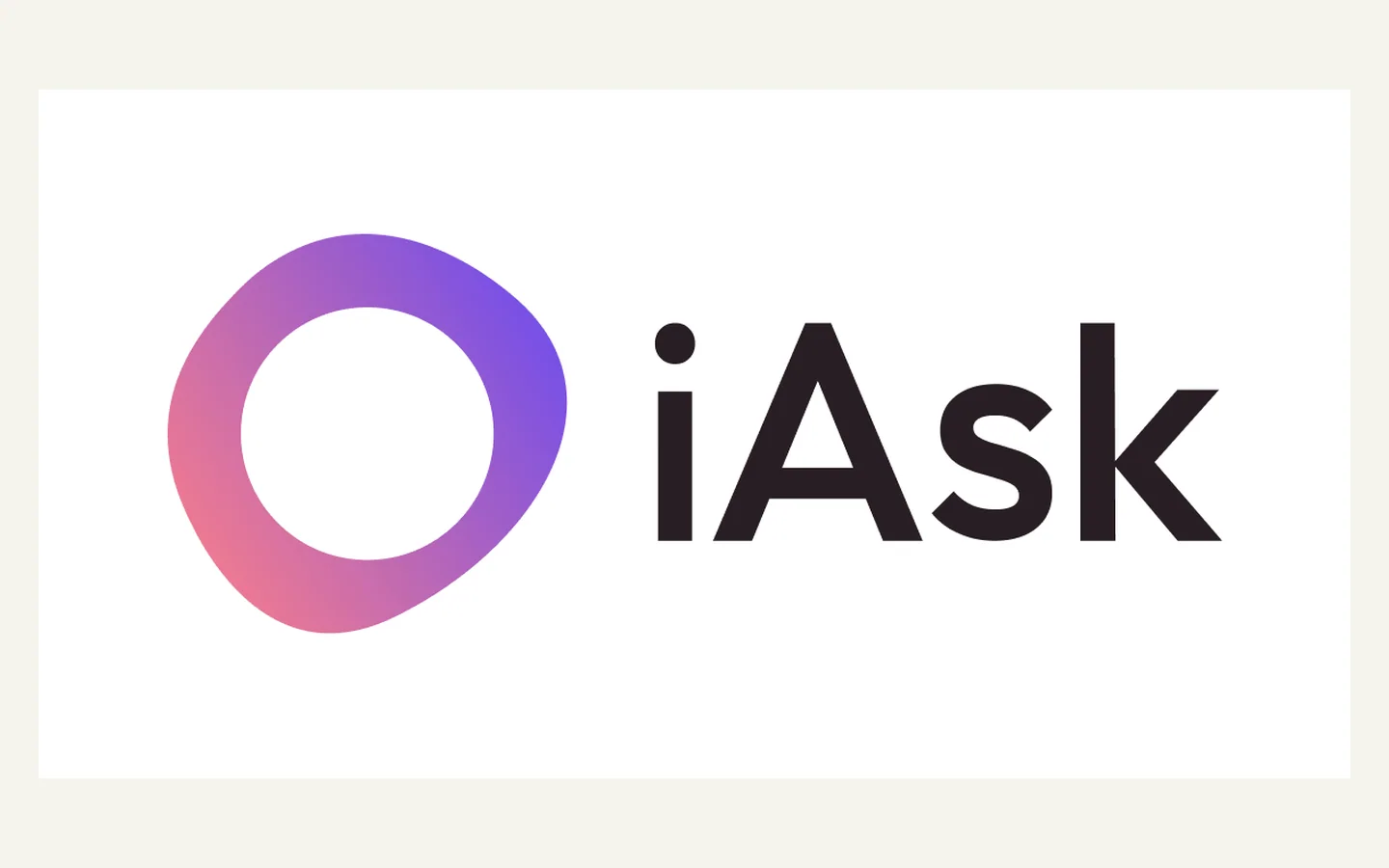 Официальная продуктовая иллюстрация сервиса iAsk.Ai