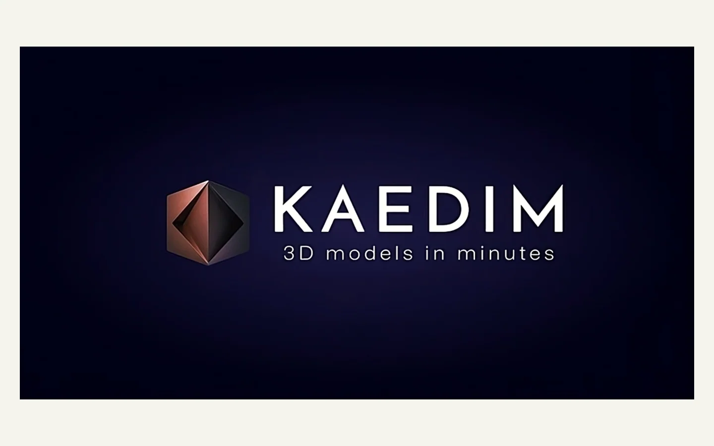 Официальная продуктовая иллюстрация сервиса Kaedim
