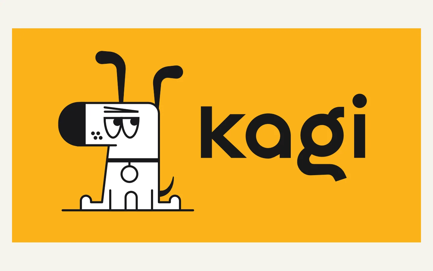 Официальная продуктовая иллюстрация сервиса Kagi