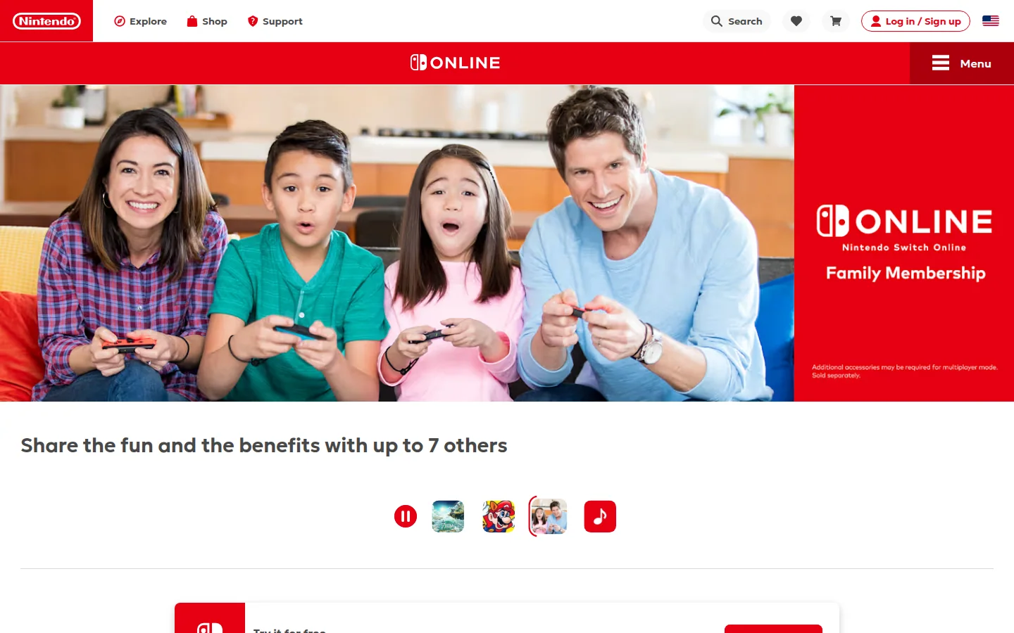 Главная Nintendo Switch Online