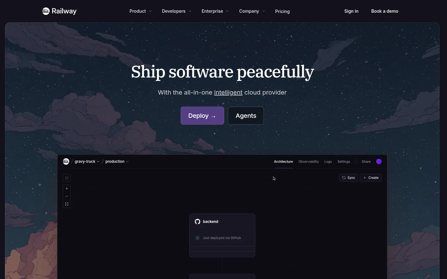 Облачная платформа Railway для деплоя приложений