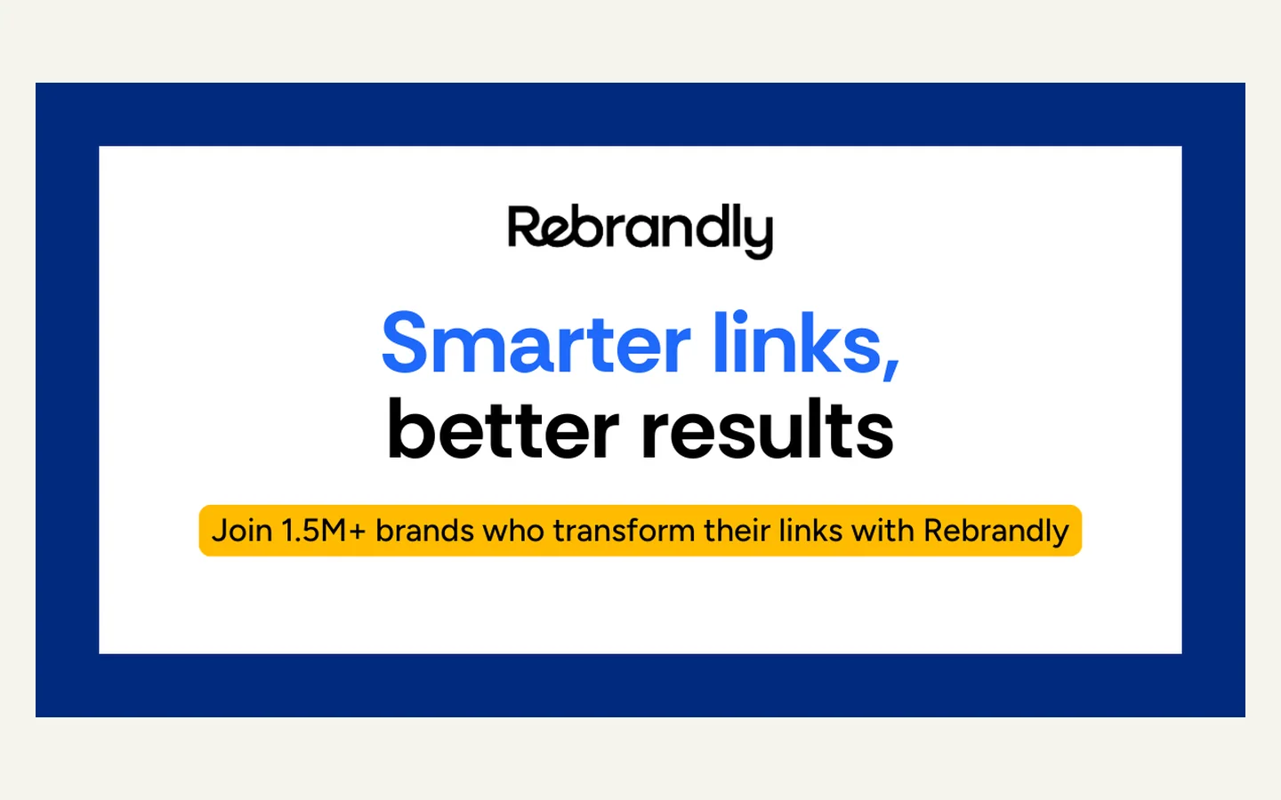 Официальная продуктовая иллюстрация сервиса Rebrandly