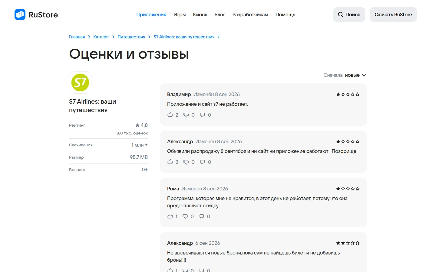 S7 Airlines — подготовка к рейсу