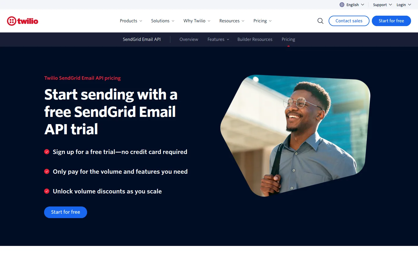 Тарифы SendGrid Email API