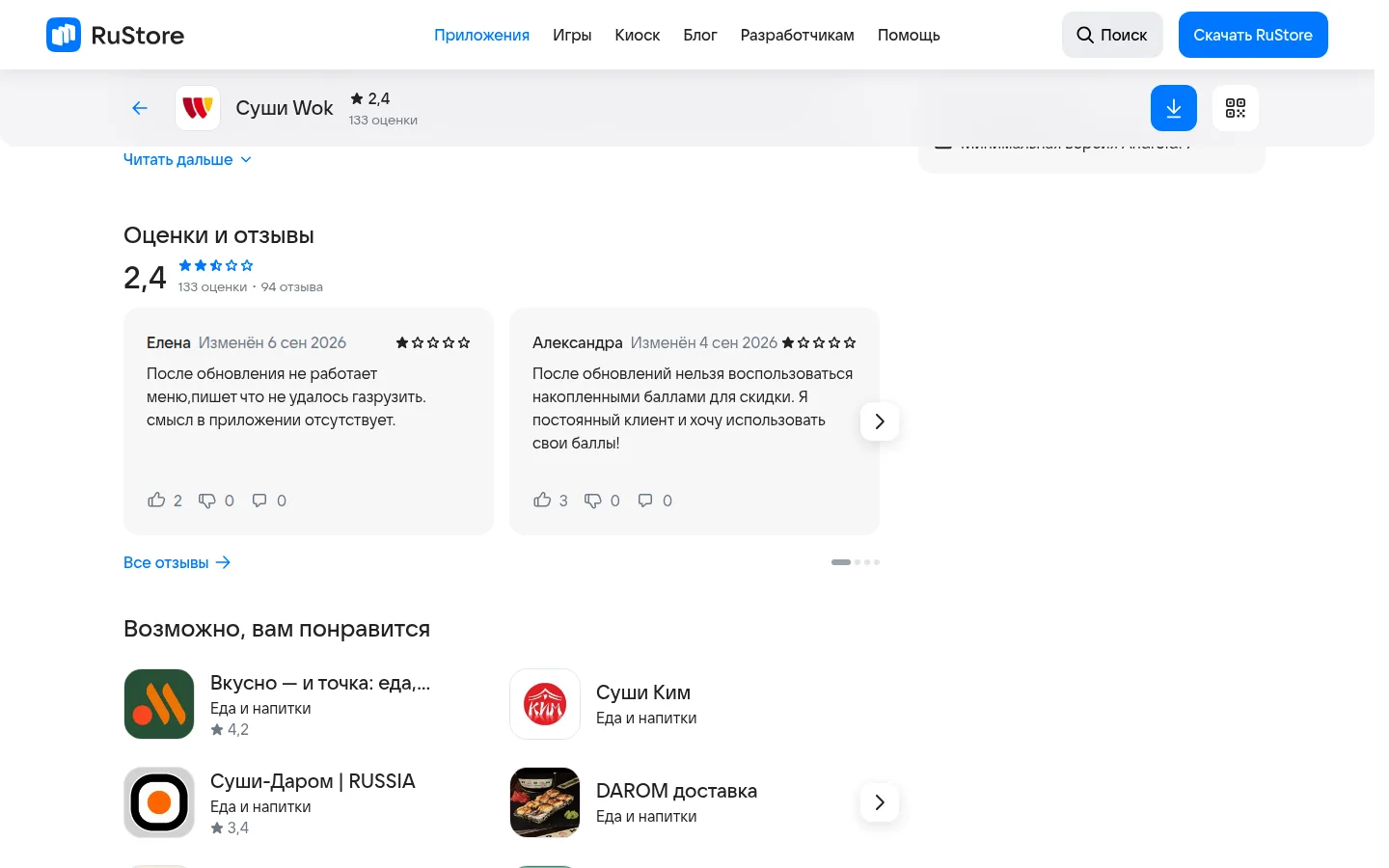 Суши Wok — заказ и доставка