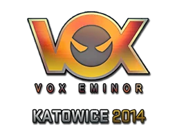 Наклейка Vox Eminor (голографическая), Катовице 2014