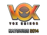 Наклейка Vox Eminor (голографическая), Катовице 2014