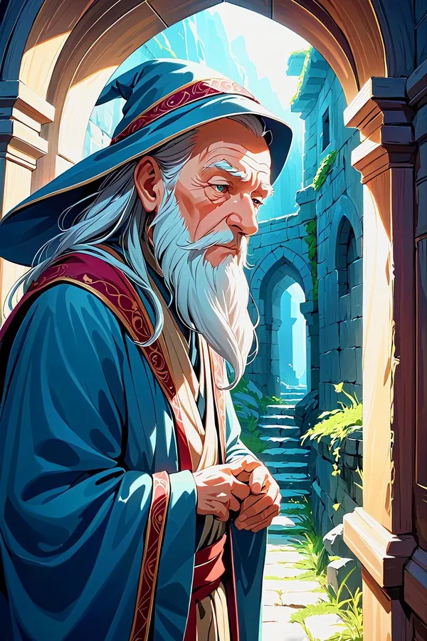 Elderly Wizard — персонаж tipsy-chat