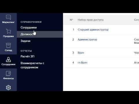 Выдача прав доступа