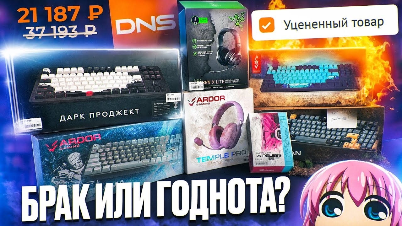Как выбирать уценённые товары DNS