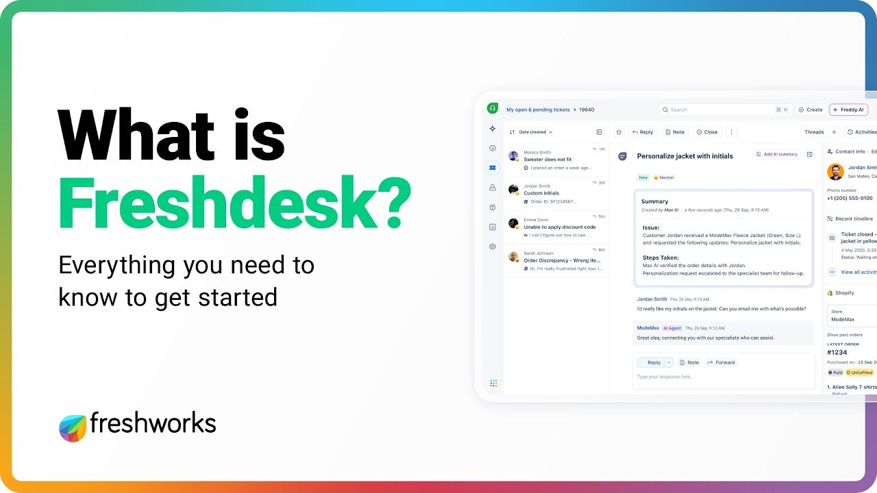 What is Freshdesk?