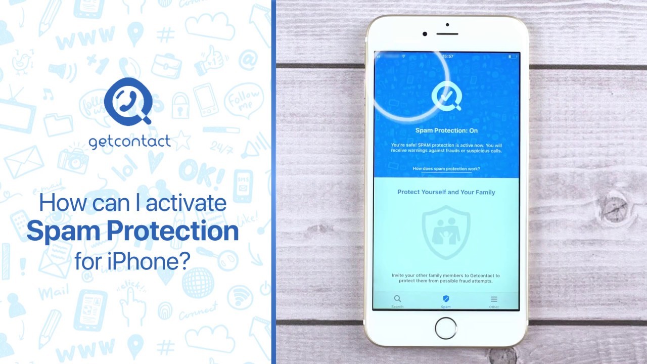 Защита от спама в Getcontact