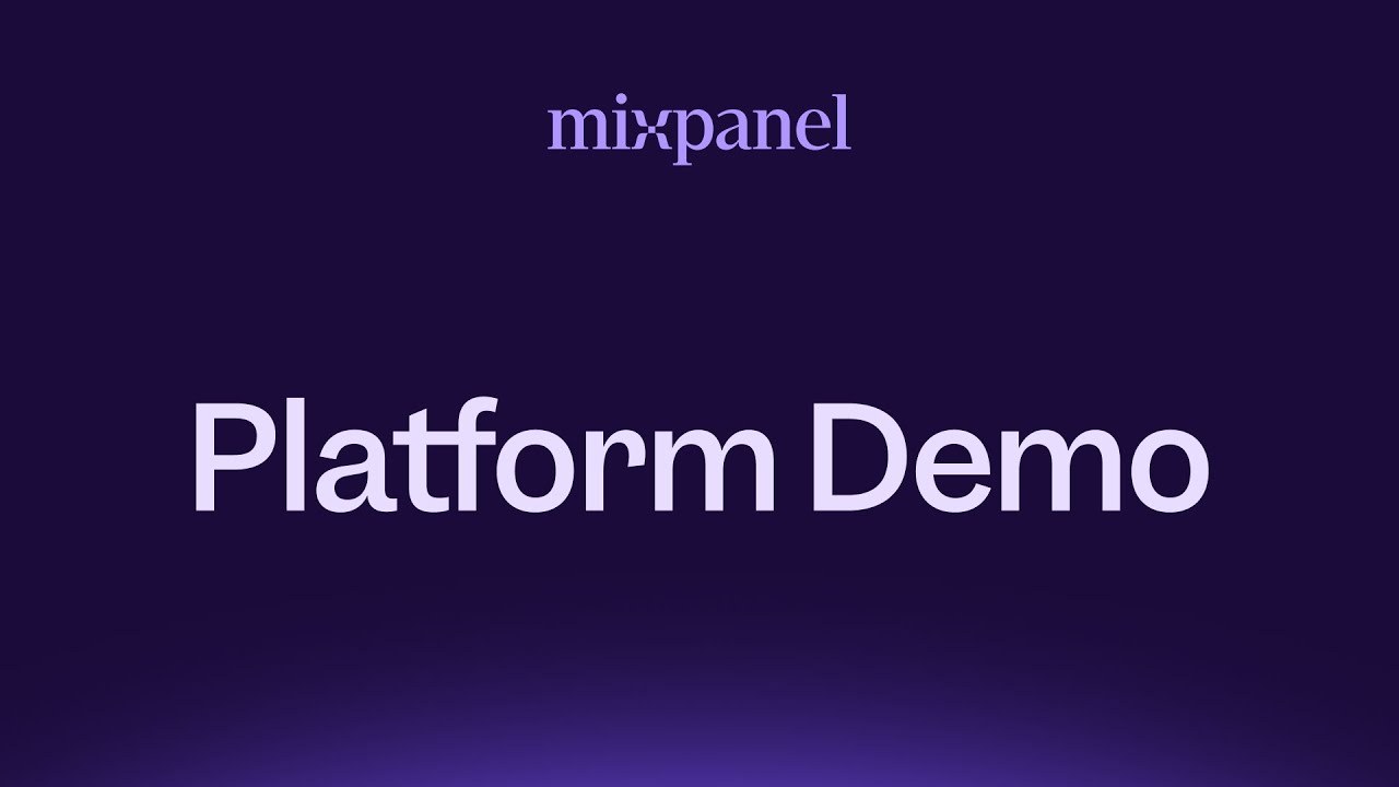 Mixpanel Demo — Self-Serve Digital Analytics in Action