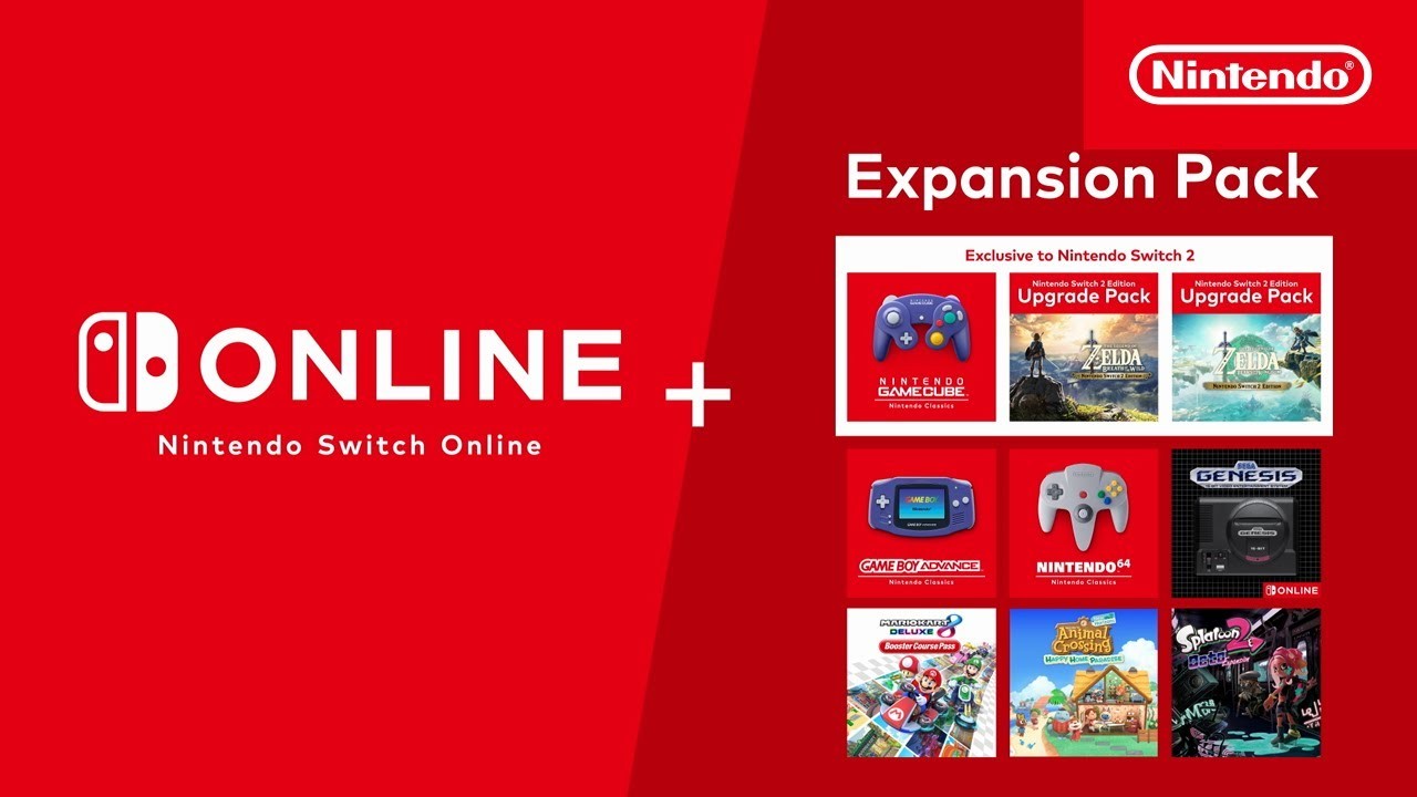 Nintendo Switch Online и Expansion Pack