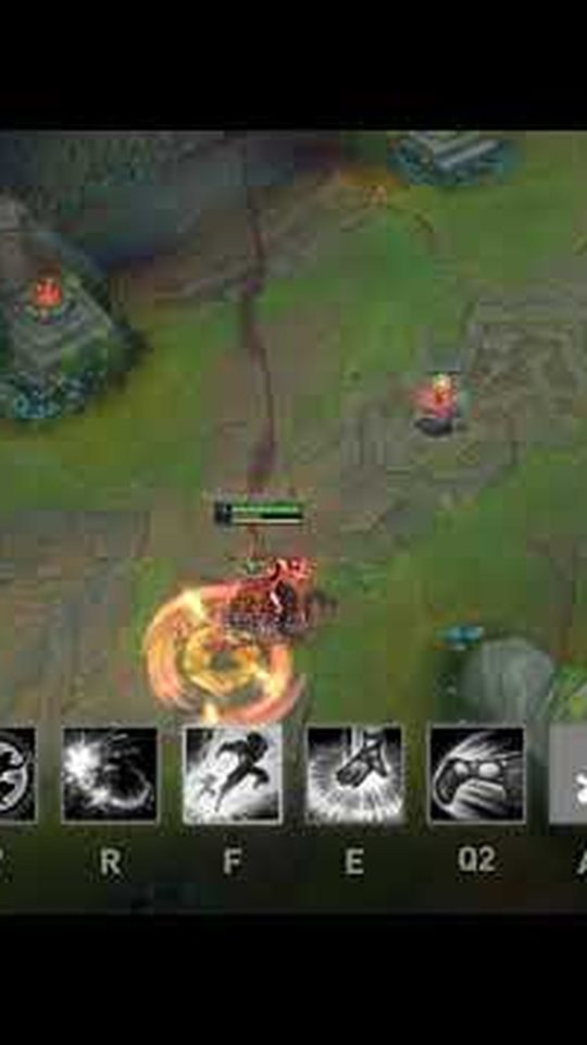 Кадр из ролика: Lee Sin Insec combo