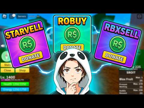 Где купить робуксы для Blox Fruits: проверил 3 сайта — Starvell, Robuy, RBXSell