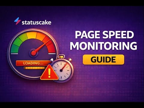 Page Speed Monitoring Setup in StatusCake Waterfall & Performance Alerts Guide