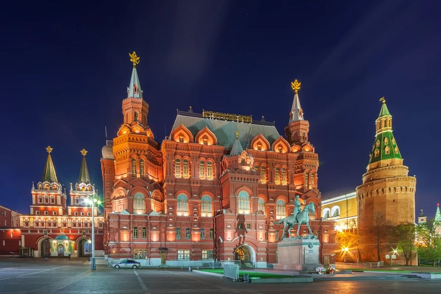 Групповая экскурсия по вечерней Москве — Москва