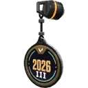 Брелок "Жетон АКТА 3 V26"