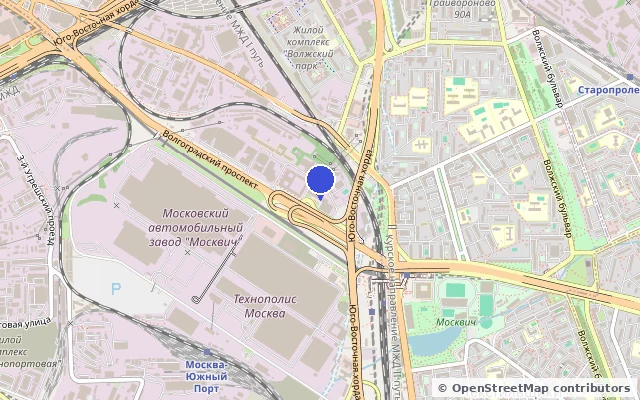 ЦНА-1 на карте