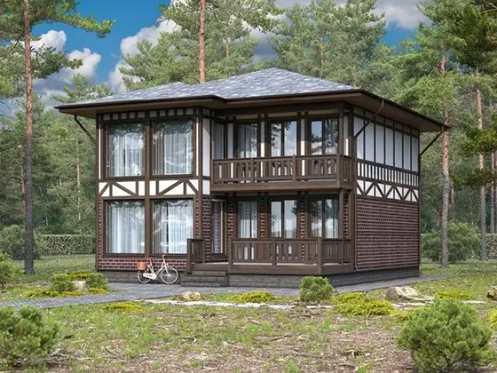 Проект «Император 3», Каркас, 2 этажа