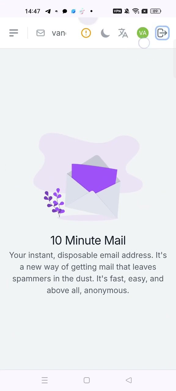 Гайд для захода Mail.tm/gw