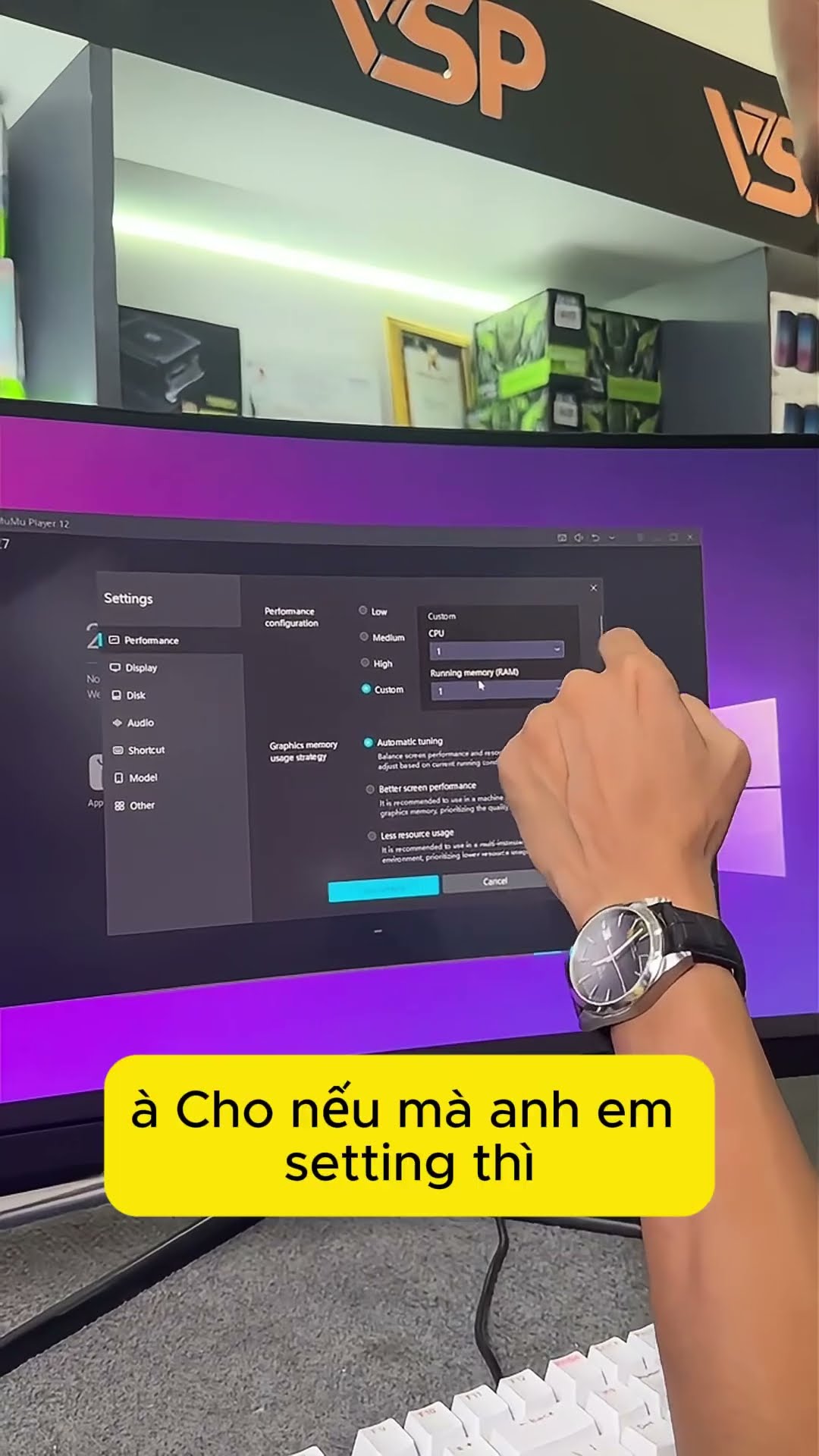 tối ưu mumu player #thamistore #pcgialap #mmo #buildpc