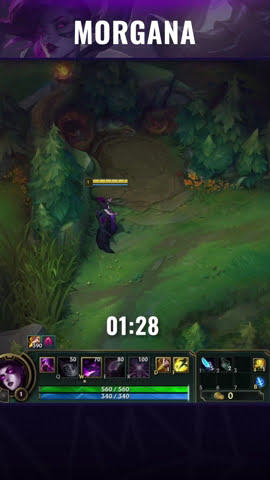 MORGANA JUNGLE Full Clear Season 11 | Mobalytics #Shorts