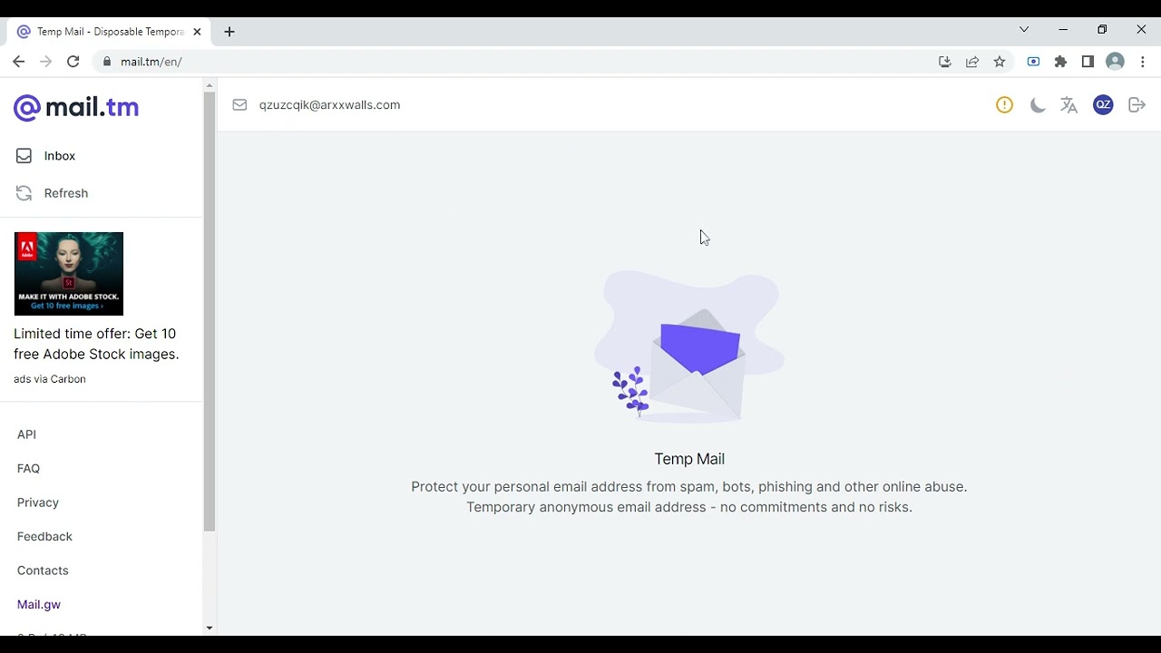 How To Create temporary Gmail without Phone number use mail.tm