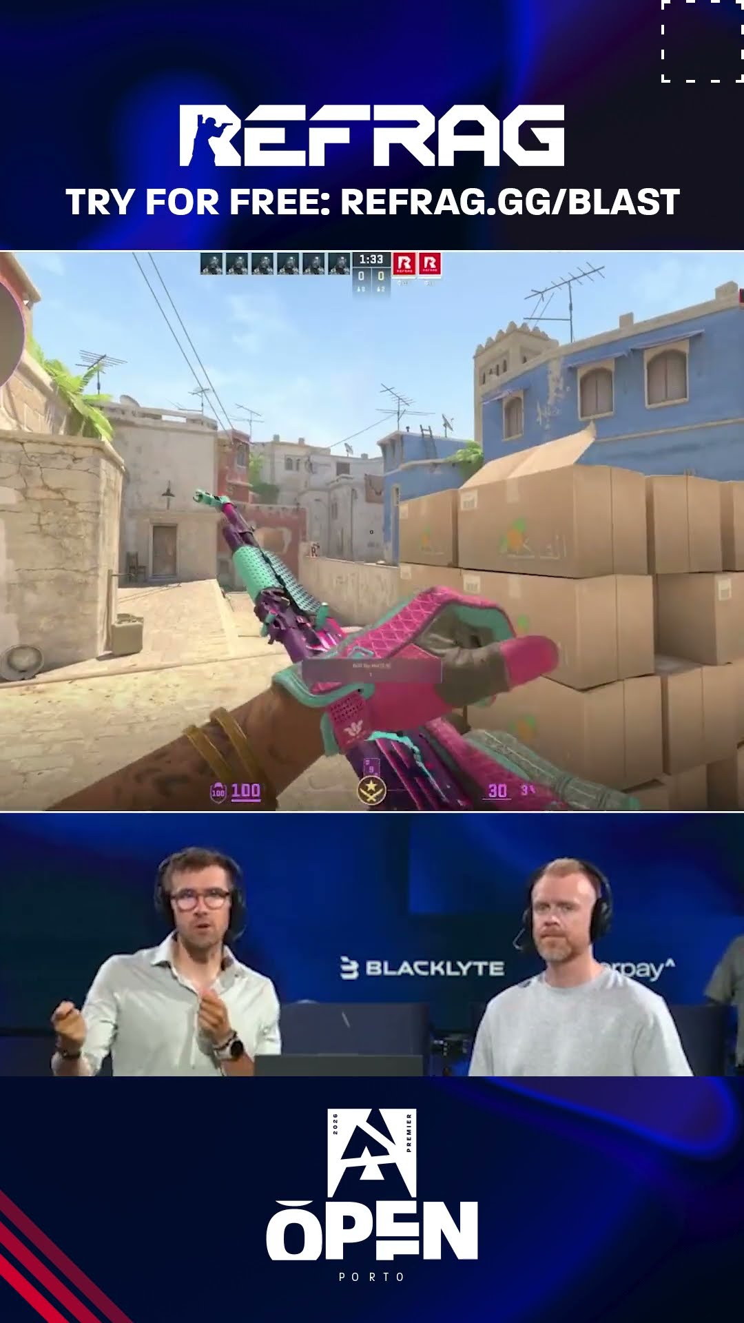 FREE Refrag During BLAST Open Porto!