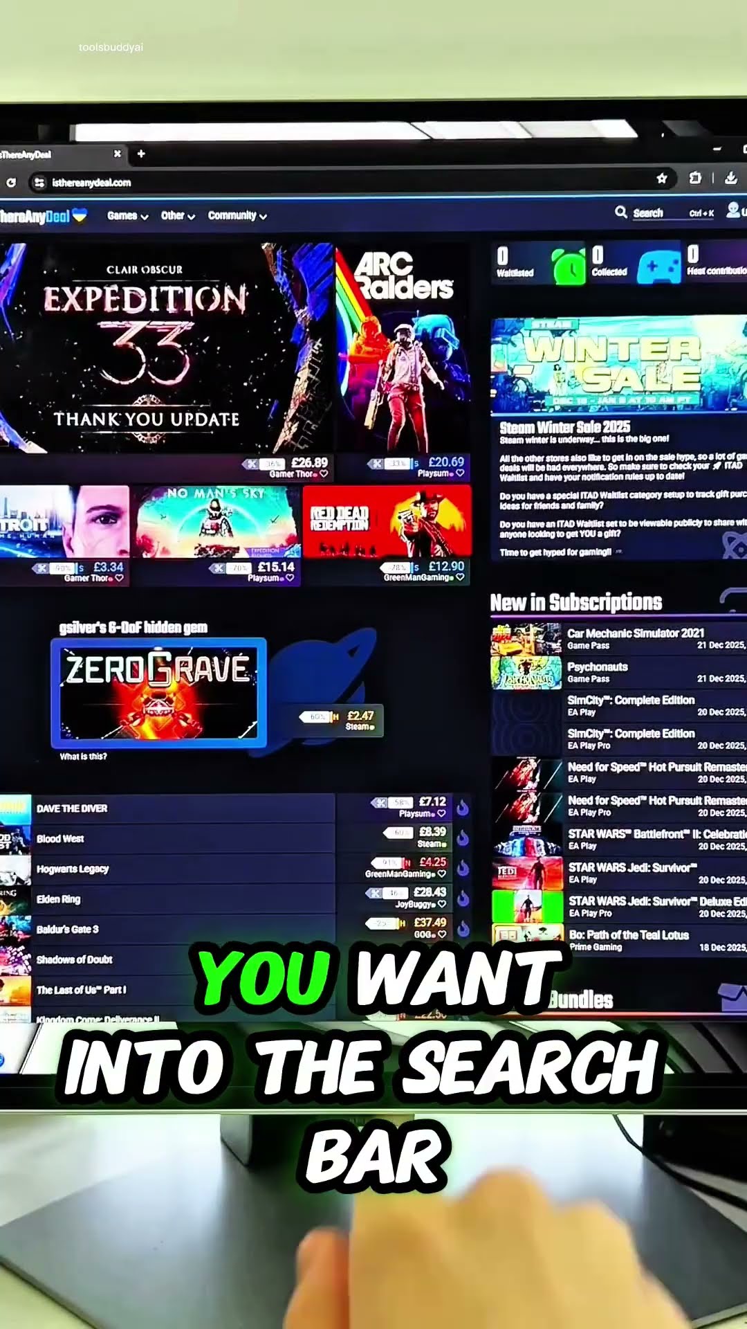 Is IsThereAnyDeal the Best Website for Finding Game Deals? 🚀🎮 #ai #aitools #viral