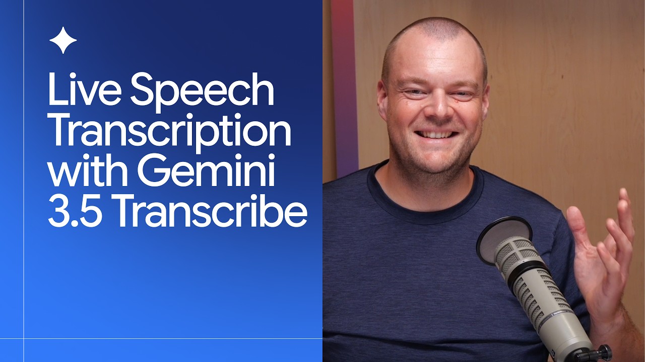 How to build with Gemini 3.5 Transcribe