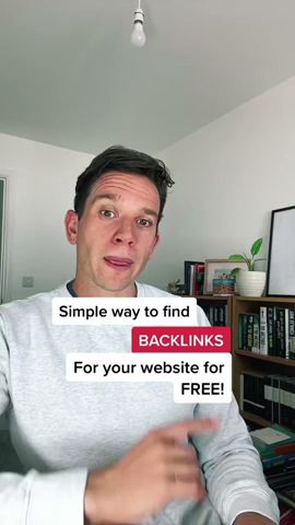 Simple Way to Find Backlinks for your Website for FREE. #seo #semrush #backlinks #searchengineoptim