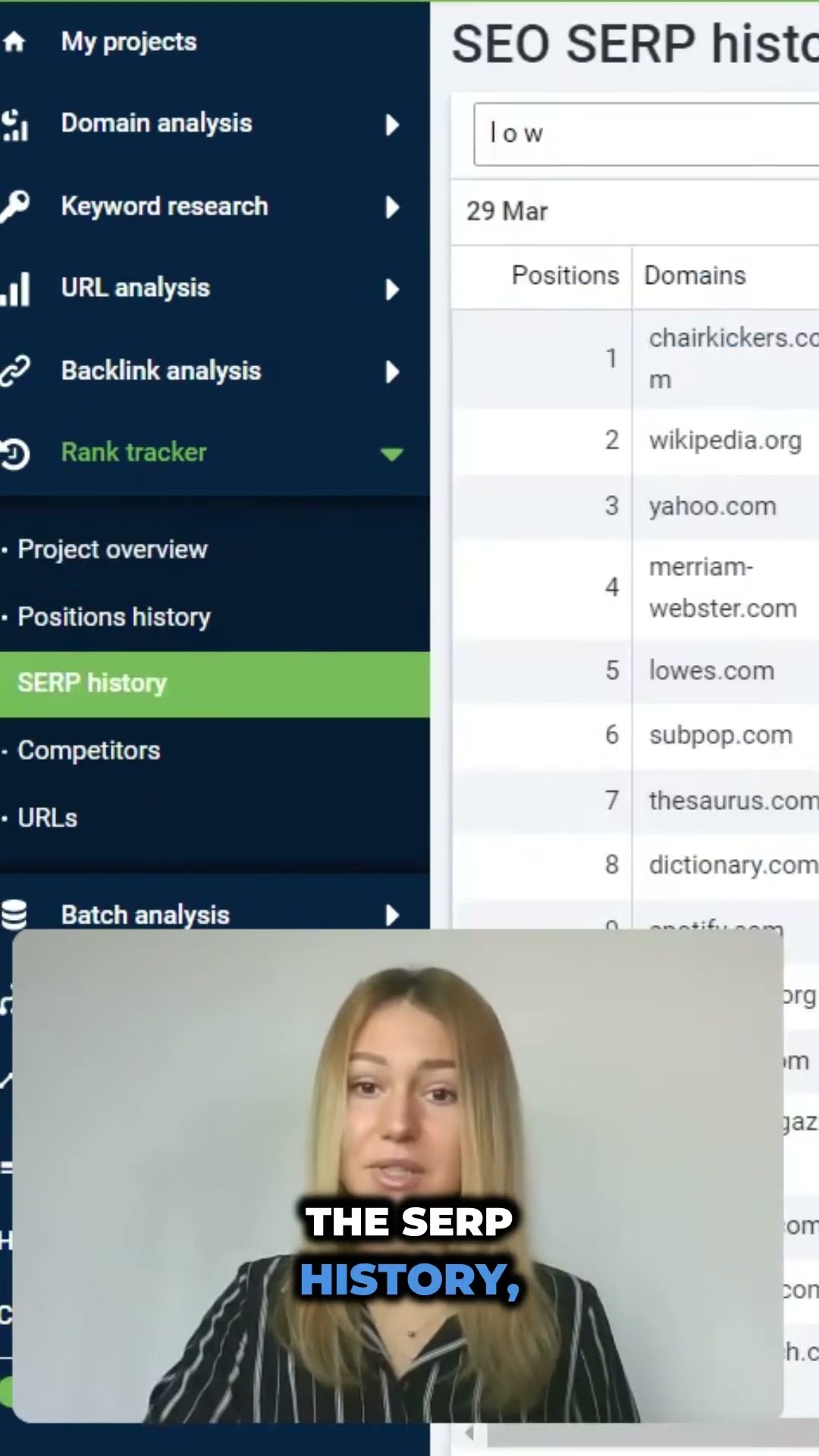 How to use Serpstat Rank Tracker?
